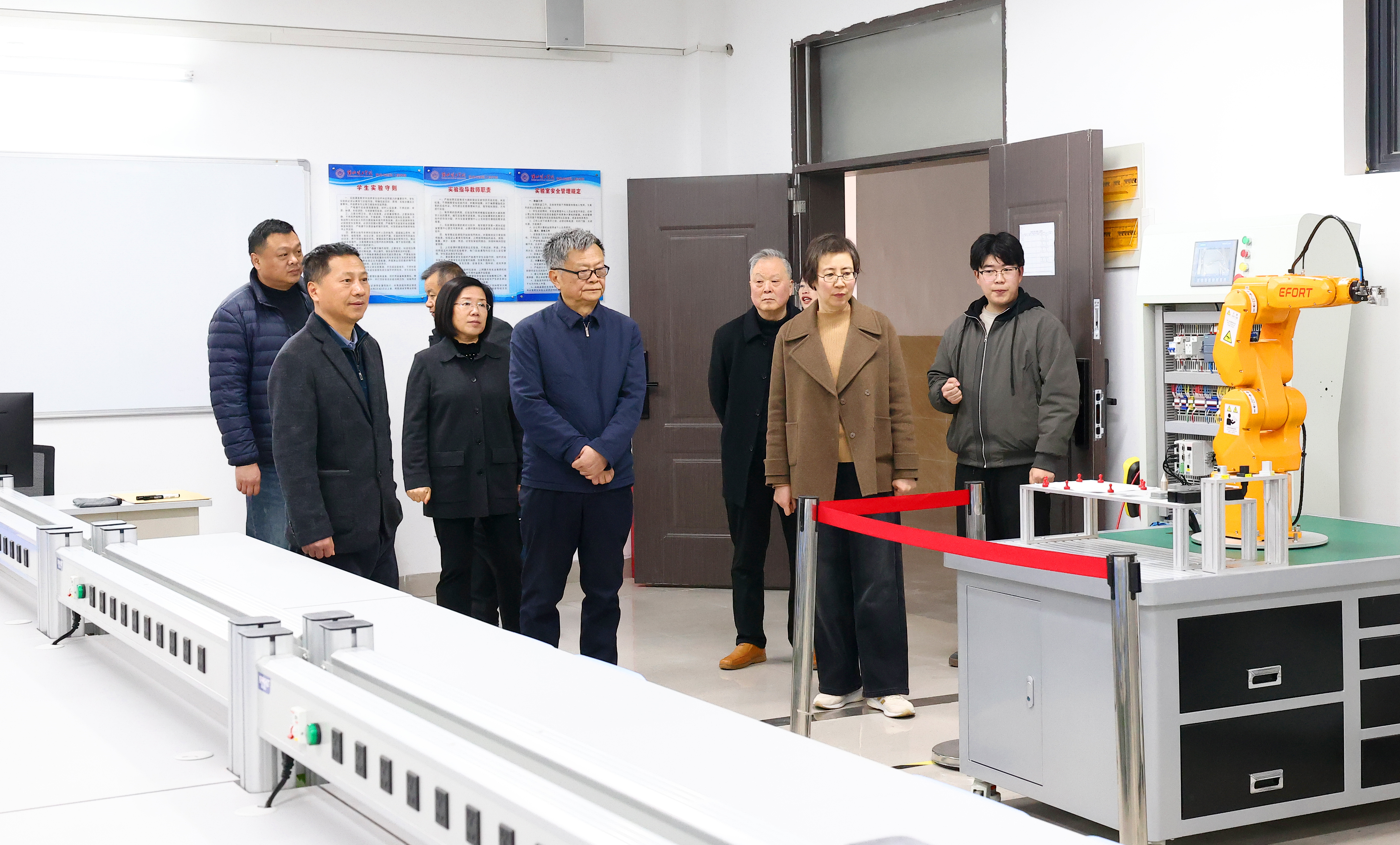 张亚赴淮北理工学院调研