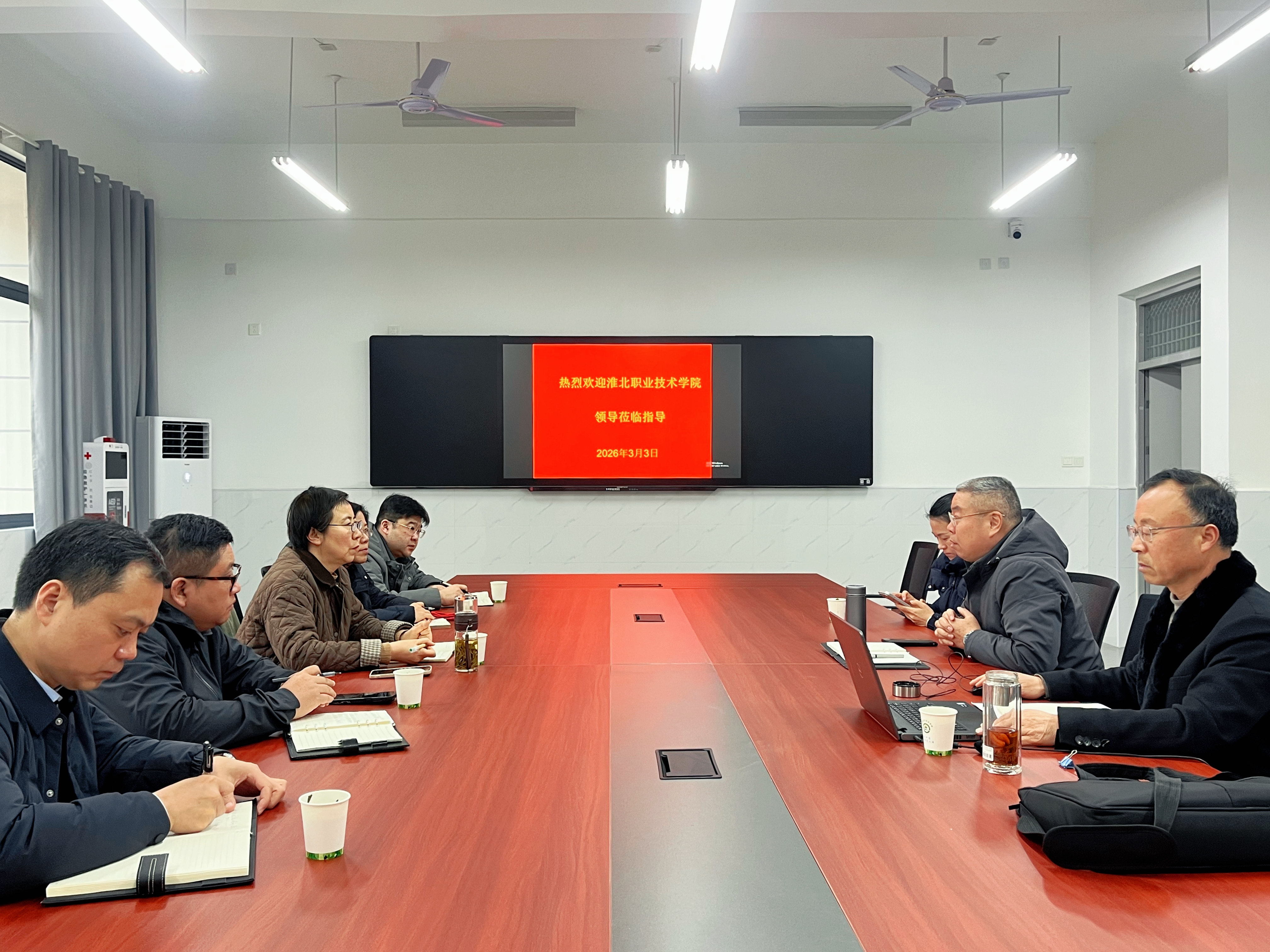 张亚赴濉溪职业技术91香蕉视频IOS官方调研